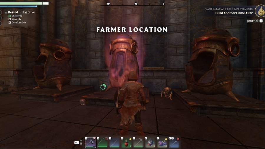 How to Summon the Farmer in Enshrouded - Growing Stronger Together Quest